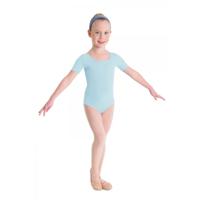 Bloch Ballet, Kinder-Baumwoll Trikot mit kurzen Ärmeln