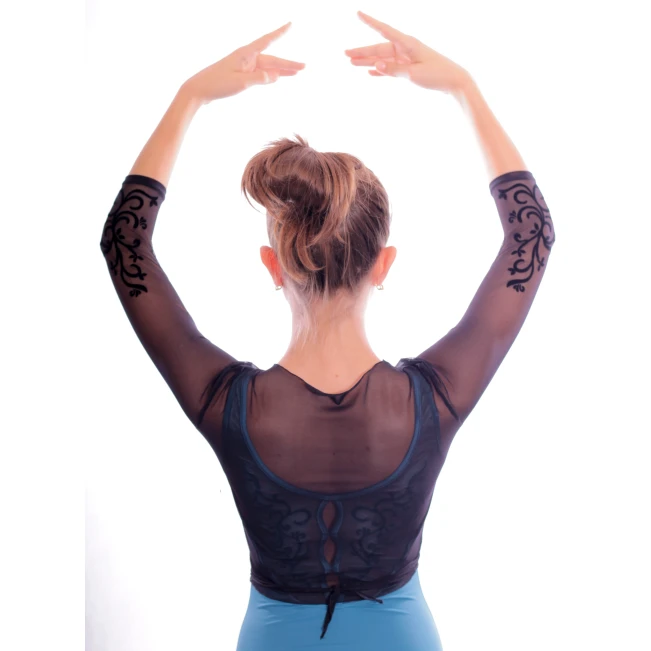 Bloch AUBIN, Crop Top zum Binden