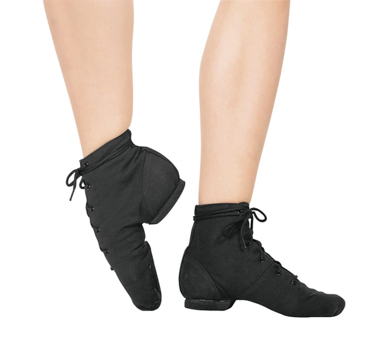 Sansha Soho, Jazzstiefel aus Leinen - Rot red Sansha