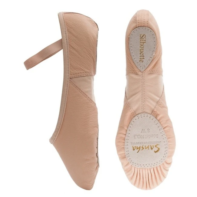 Sansha Silhouette 3L, Ballettschläppchen Sansha Silhouette 3L, Ballettschläppchen