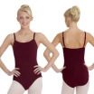Capezio Camisole BraTek Trikot mit BH-Einsatz - Burgunderrot Capezio