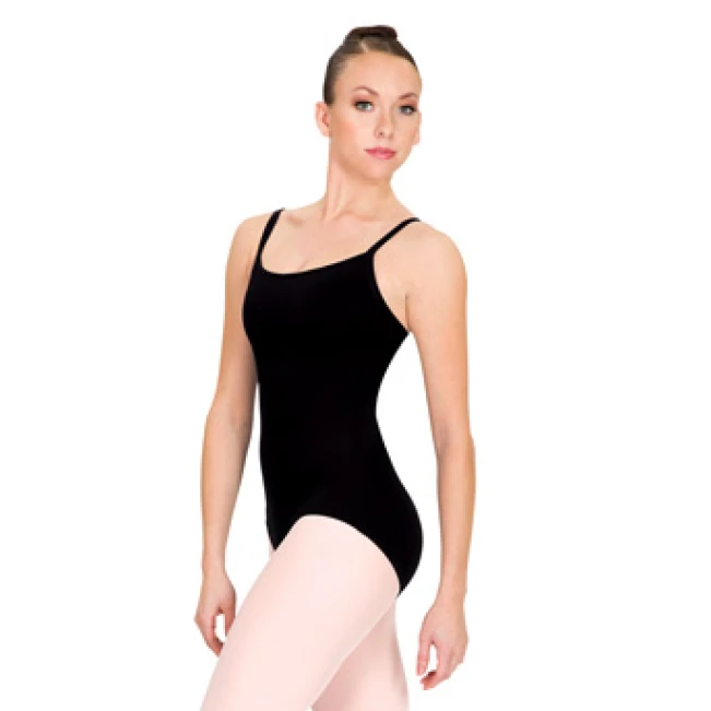 Capezio Camisole BraTek Trikot mit BH-Einsatz - Schwarz Capezio Camisole BraTek Trikot mit BH-Einsatz - Schwarz