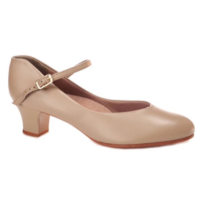 Capezio Jr Footlight, Charakter-Tanzschuhe - Braun caramel Capezio