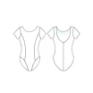 Capezio princess, Kurzarmtrikot Capezio princess, Kurzarmtrikot