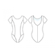 Capezio princess, Kurzarmtrikot Capezio princess, Kurzarmtrikot
