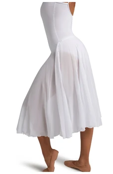 Capezio Mid Calf Full Circle Skirt, Damen-Tellerrock