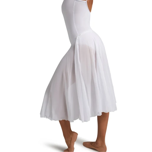 Capezio Mid Calf Full Circle Skirt, Damen-Tellerrock