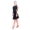 Elegance, Lateinrock für Damen - Schwarz