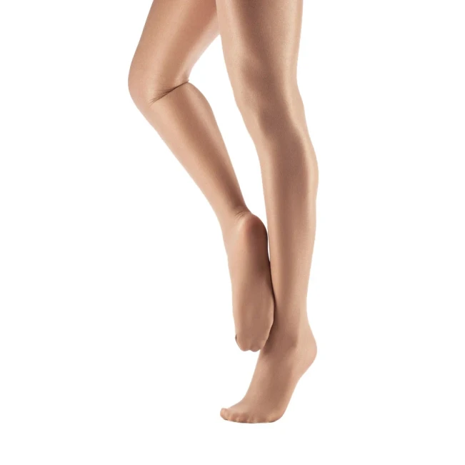 Capezio ultra shimmery, schimmernde Strumpfhose - Light toast Capezio