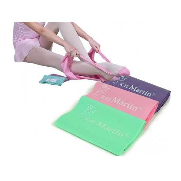 K.H. Martin stretching bands, elastisches Band rosa MEDIUM