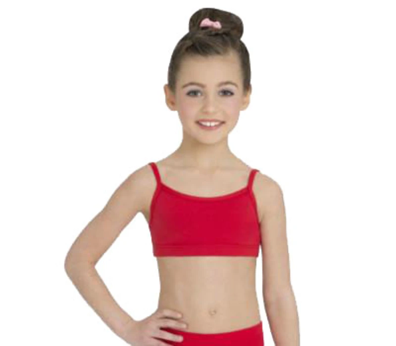 Capezio Camisole Bra Top, Sport-BH - Rot - red