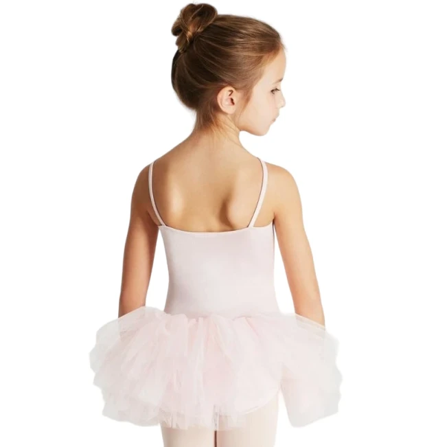 Capezio Ruffle Yoke, Kindertrikot mit Tutu-Rock Capezio Ruffle Yoke, Kindertrikot mit Tutu-Rock