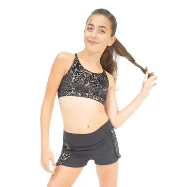 Capezio Damask Shorts, Mädchenshorts Capezio Damask Shorts, Mädchenshorts
