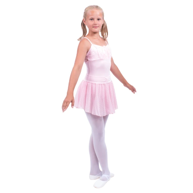 Capezio Daisy Cami Leotard, Tanztrikot mit dünnen Trägern und Spitze Capezio Daisy Cami Leotard, Tanztrikot mit dünnen Trägern und Spitze