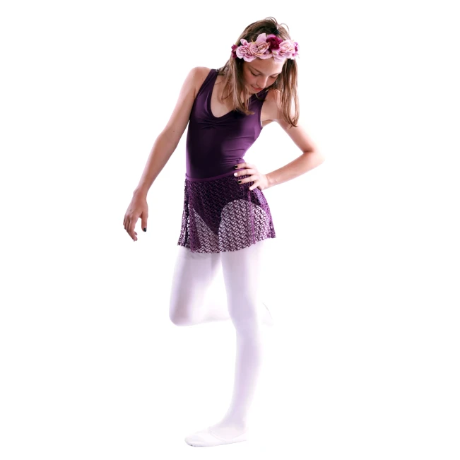 Capezio Tactel V Neck Leotard, Kindertrikot mit breiten Trägern Capezio Tactel V Neck Leotard, Kindertrikot mit breiten Trägern