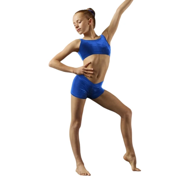 Bloch Leos velvet crop top, Damen-Top Bloch Leos velvet crop top, Damen-Top