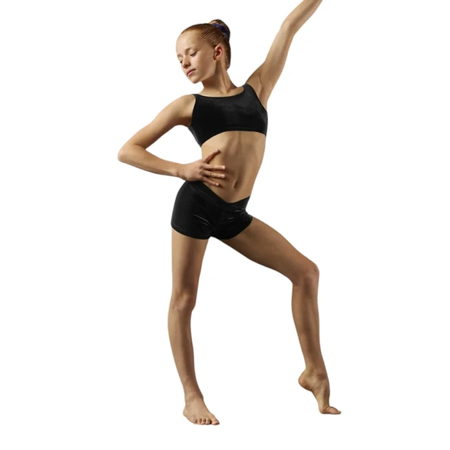 Bloch Leos velvet crop top, Damen-Top Bloch Leos velvet crop top, Damen-Top