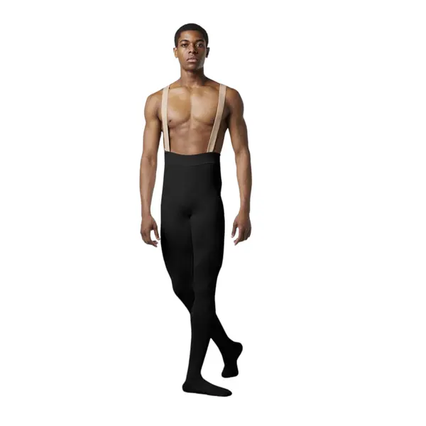 Bloch, Herren-Leggings mit Loch unter dem Fuß