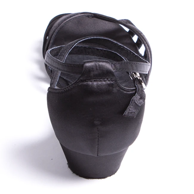 Dansez Vous Alba, Damen Latein-Tanzschuhe mit niedrigem Absatz Dansez Vous Alba, Damen Latein-Tanzschuhe mit niedrigem Absatz - Schwarz