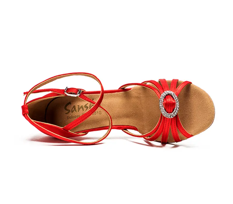 Sansha Dolores, Lateintanzschuhe - Rot red Sansha
