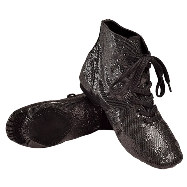 Dansez Vous Shinny, glitzernde Jazzstiefel für Kinder