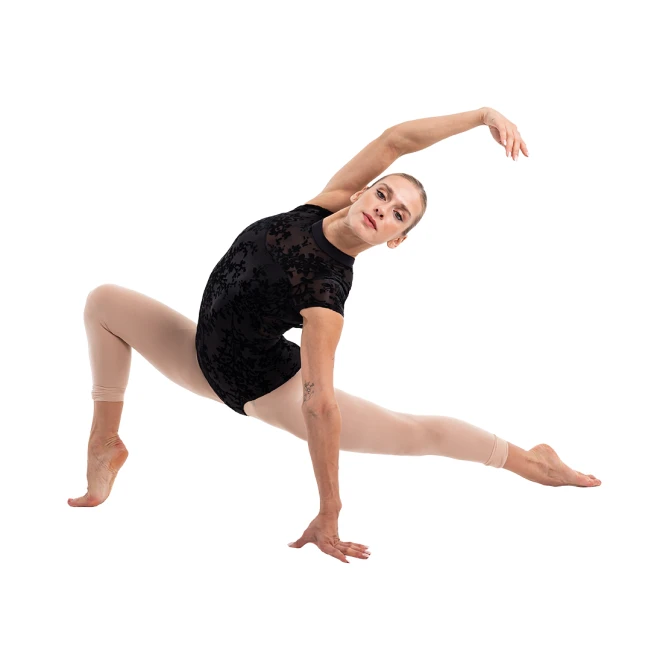 Capezio Rudi, Damen-Leotard mit Kragen Capezio Rudi, Damen-Leotard mit Kragen