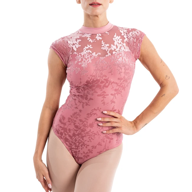 Capezio Rudi, Damen-Leotard mit Kragen Capezio Rudi, Damen-Leotard mit Kragen