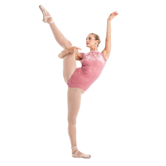 Capezio Rudi, Damen-Leotard mit Kragen Capezio Rudi, Damen-Leotard mit Kragen