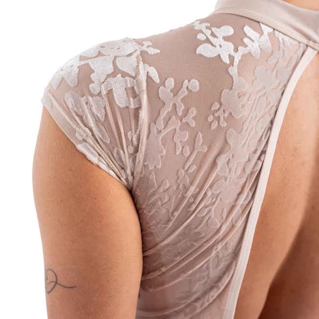 Capezio Rudi, Damen-Leotard mit Kragen Capezio Rudi, Damen-Leotard mit Kragen