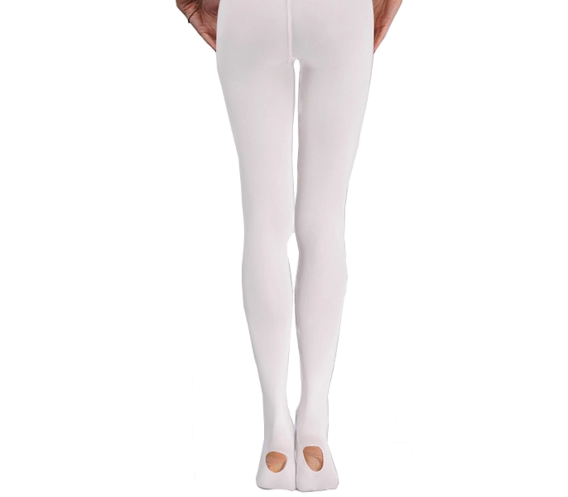 Pridance, Konvertible Ballettstrumpfhose - Weiss Pridance, Konvertible Ballettstrumpfhose - Weiss