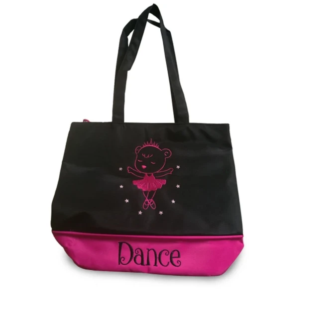 Kindertasche mit tanzendem Teddybär-Motiv