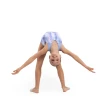 Capezio Aquatic Trikot, Mädchen-Gymnastiktrikot