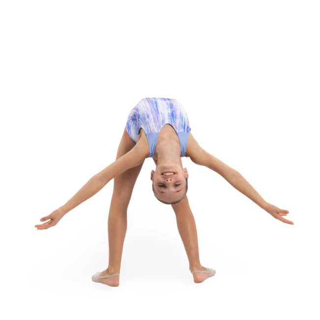 Capezio Aquatic Trikot, Mädchen-Gymnastiktrikot