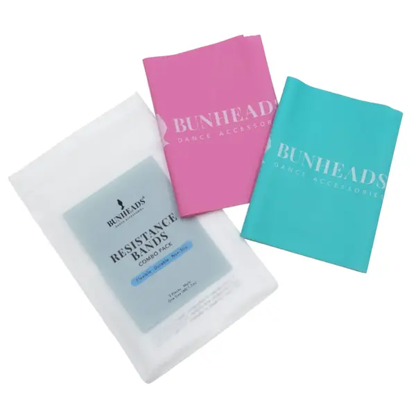 Capezio Bunheads – 2 Widerstandsbänder für das Training in einer Packung