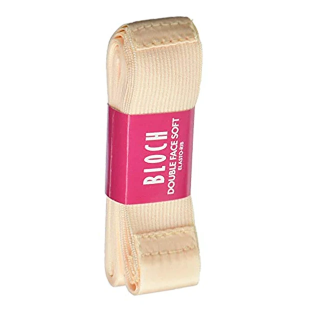 Bloch Double Face Soft Elastorib, Satinband mit elastischem Gummieinsatz Bloch Double Face Soft Elastorib, Satinband mit elastischem Gummieinsatz