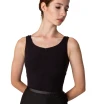 Bloch Adagio, Baumwolltrikot mit breiten Trägern - Schwarz