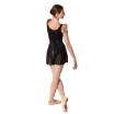 Bloch Adagio, Baumwolltrikot mit breiten Trägern - Schwarz