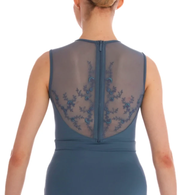 Bloch Alyssa Floral zip back leotard L3375, Damen-Trikot Bloch Alyssa Floral zip back leotard L3375, Damen-Trikot