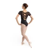 Bloch Anna Cap Sleeve Leotard, Damen-Trikot - Schwarz Bloch Anna Cap Sleeve Leotard, Damen-Trikot - Schwarz
