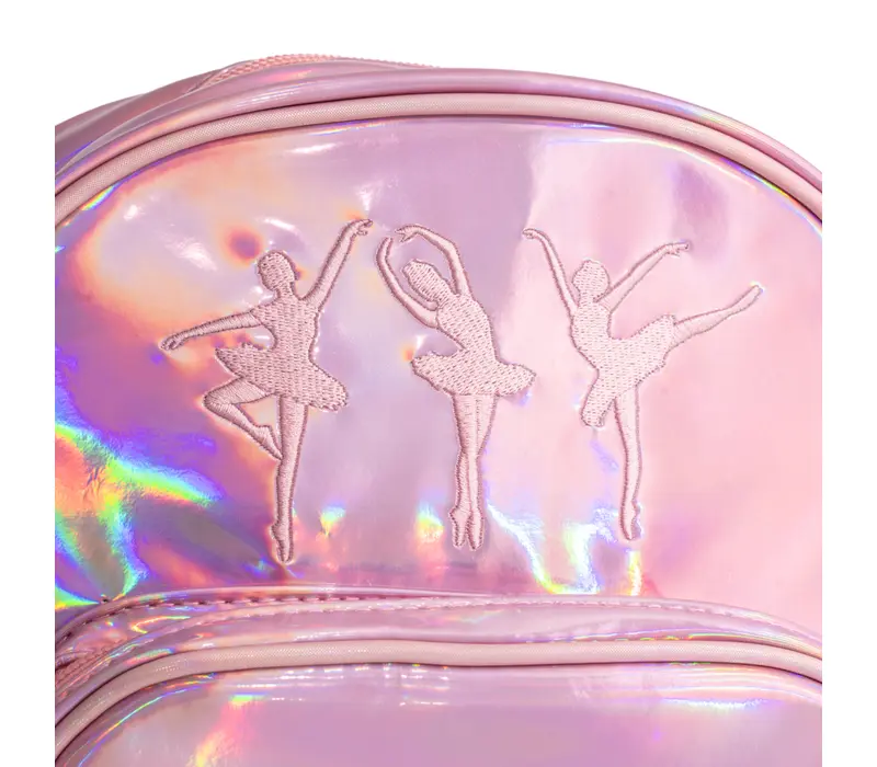 Bloch Ballerina Backpack, Regenbogen-Mädchen-Rucksack - Regenbogenrosa
