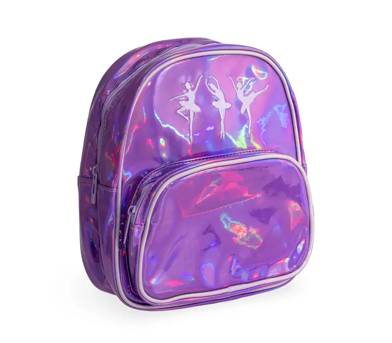 Bloch Ballerina Backpack, Regenbogen-Mädchen-Rucksack - Regenbogenviolett
