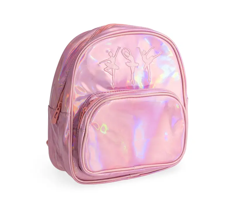 Bloch Ballerina Backpack, Regenbogen-Mädchen-Rucksack - Regenbogenrosa