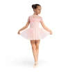 Bloch Belle Floral Cap Sleeve CL4282, Tutu-Kleid für Mädchen Bloch Belle Floral Cap Sleeve CL4282, Tutu-Kleid für Mädchen