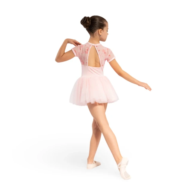Bloch Belle Floral Cap Sleeve CL4282, Tutu-Kleid für Mädchen Bloch Belle Floral Cap Sleeve CL4282, Tutu-Kleid für Mädchen