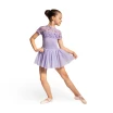 Bloch Belle Floral Cap Sleeve CL4282, Tutu-Kleid für Mädchen Bloch Belle Floral Cap Sleeve CL4282, Tutu-Kleid für Mädchen