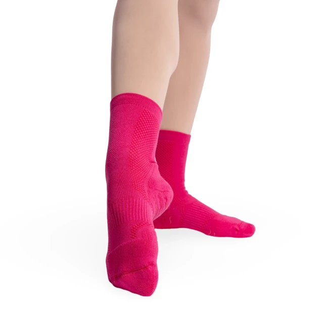 Bloch Blochsox, kürzere Tanzsocken - Rosa  - hot pink