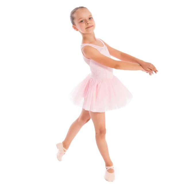 Bloch Buttercap Tank Tutu Dress CL4235, Mädchenkleid mit Tutu-Rock Bloch Buttercap Tank Tutu Dress CL4235, Mädchenkleid mit Tutu-Rock