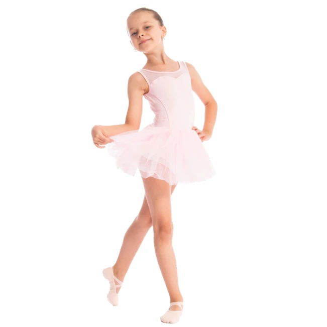 Bloch Buttercap Tank Tutu Dress CL4235, Mädchenkleid mit Tutu-Rock Bloch Buttercap Tank Tutu Dress CL4235, Mädchenkleid mit Tutu-Rock