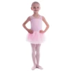 Bloch CL3145 Coralina, Kindertrikot mit Tutu-Rock