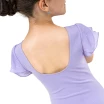 Bloch Scarlett, Mädchen-Trikot mit Volantärmeln - Flieder
